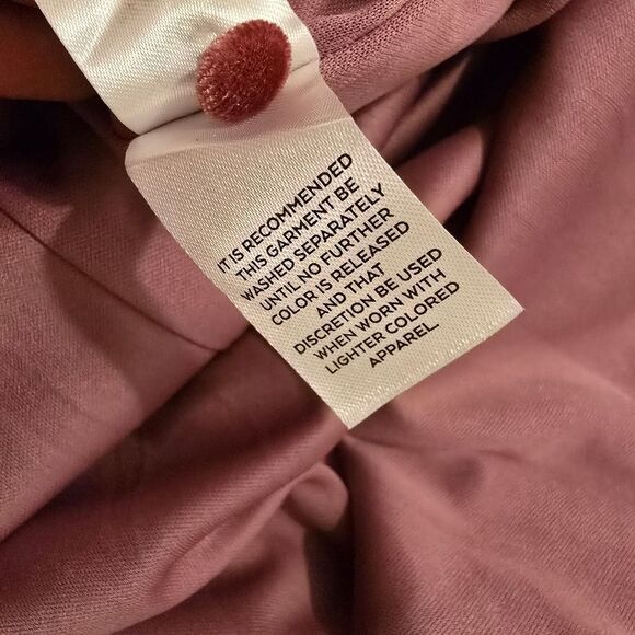 Lulu’s Going for Glamour Mauve Velvet Backless Long Sleeve Maxi Dress Size 1X - Picture 12 of 12